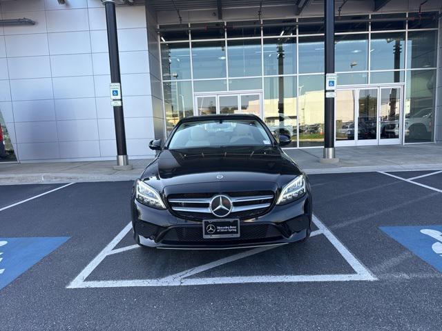 used 2021 Mercedes-Benz C-Class car, priced at $27,900