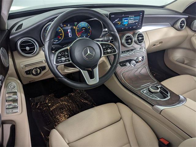 used 2021 Mercedes-Benz C-Class car, priced at $26,900