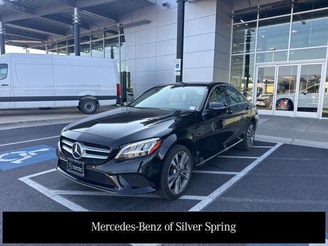 used 2021 Mercedes-Benz C-Class car, priced at $27,900