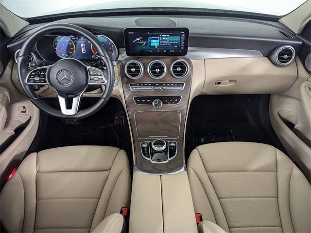 used 2021 Mercedes-Benz C-Class car, priced at $26,900