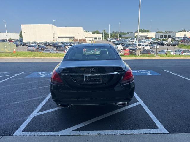 used 2021 Mercedes-Benz C-Class car, priced at $27,900
