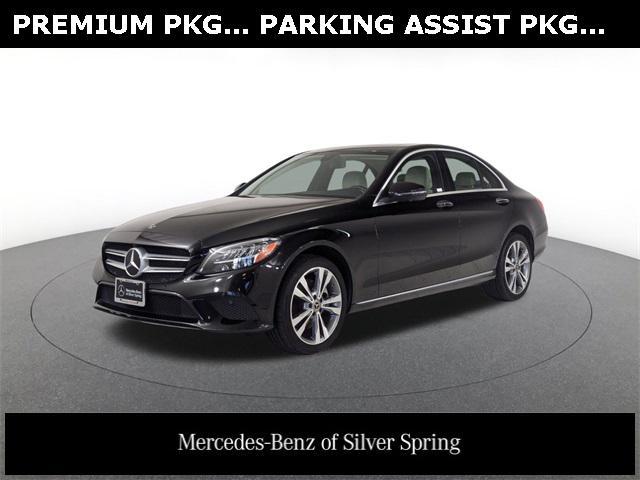 used 2021 Mercedes-Benz C-Class car, priced at $26,500
