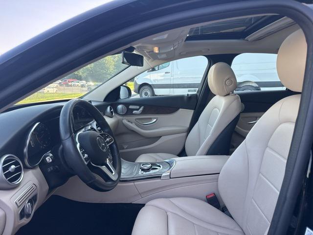 used 2021 Mercedes-Benz C-Class car, priced at $27,900