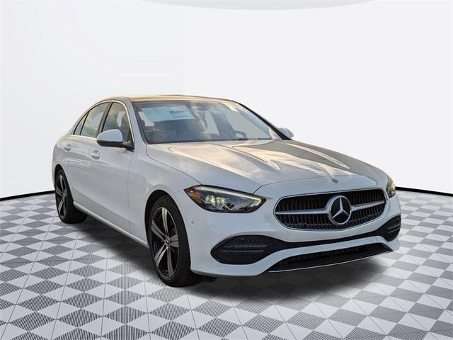 new 2025 Mercedes-Benz C-Class car, priced at $53,050