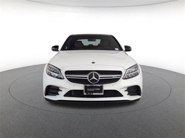 used 2021 Mercedes-Benz AMG C 43 car, priced at $43,900