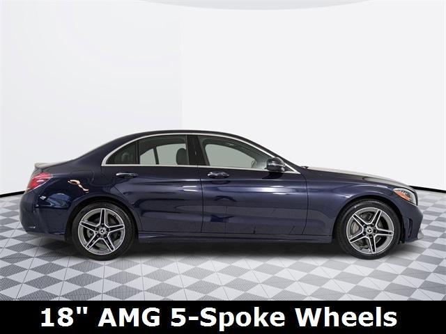 used 2020 Mercedes-Benz C-Class car, priced at $31,900