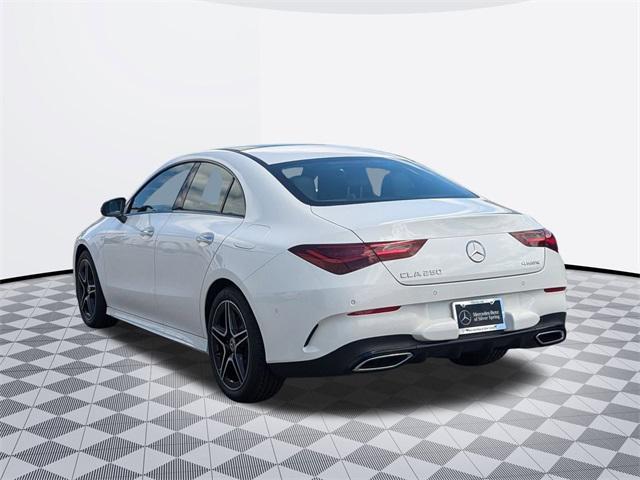 new 2025 Mercedes-Benz CLA 250 car, priced at $53,525