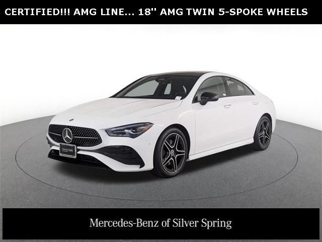 used 2025 Mercedes-Benz CLA 250 car, priced at $43,500