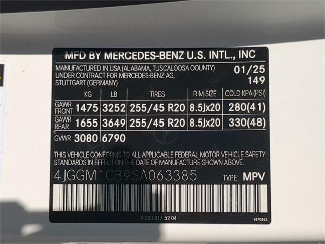 new 2025 Mercedes-Benz EQE 350 car, priced at $85,035