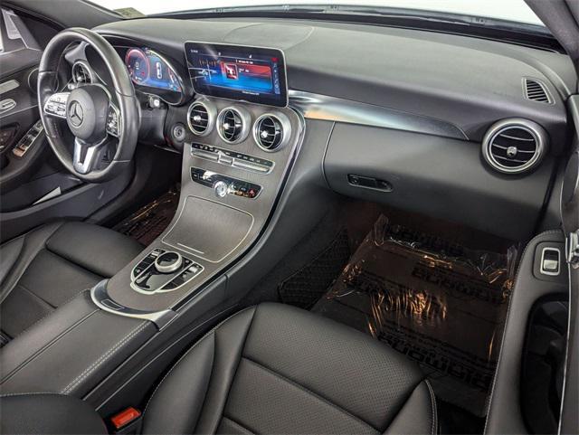 used 2021 Mercedes-Benz C-Class car, priced at $29,500