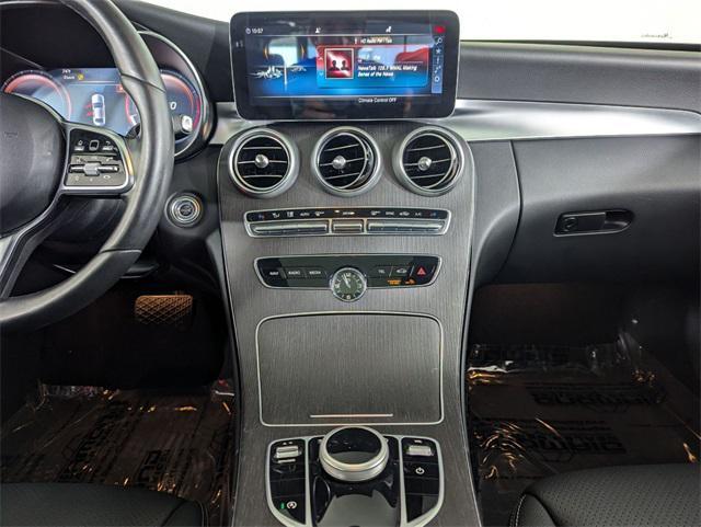 used 2021 Mercedes-Benz C-Class car, priced at $29,500