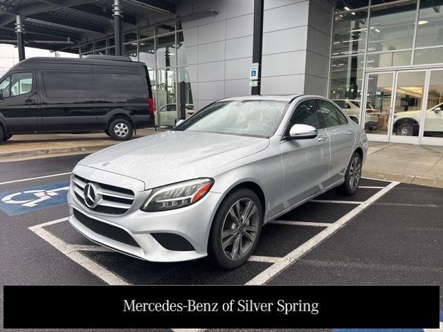 used 2021 Mercedes-Benz C-Class car, priced at $29,900