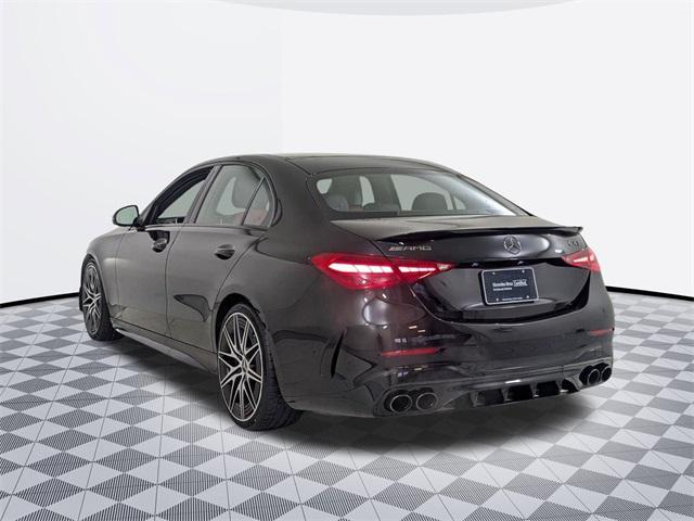 used 2023 Mercedes-Benz AMG C 43 car, priced at $53,900