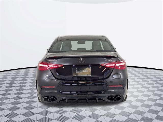 used 2023 Mercedes-Benz AMG C 43 car, priced at $53,900