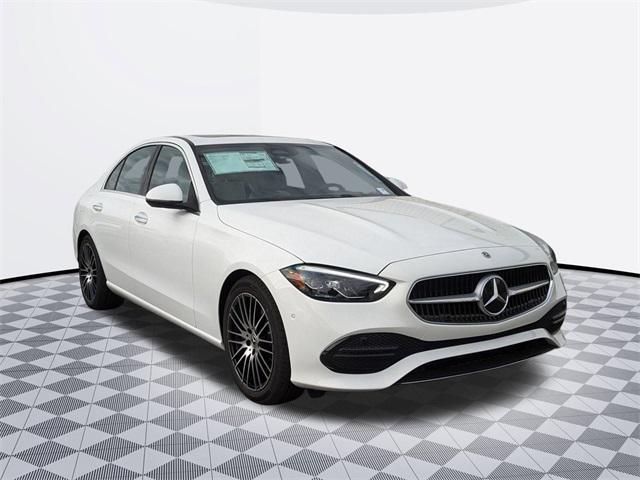 new 2025 Mercedes-Benz C-Class car, priced at $51,635