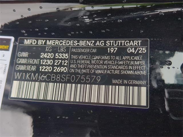 new 2025 Mercedes-Benz AMG E 53 car, priced at $89,445