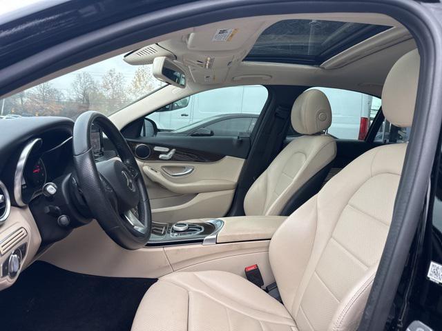 used 2018 Mercedes-Benz C-Class car, priced at $14,900