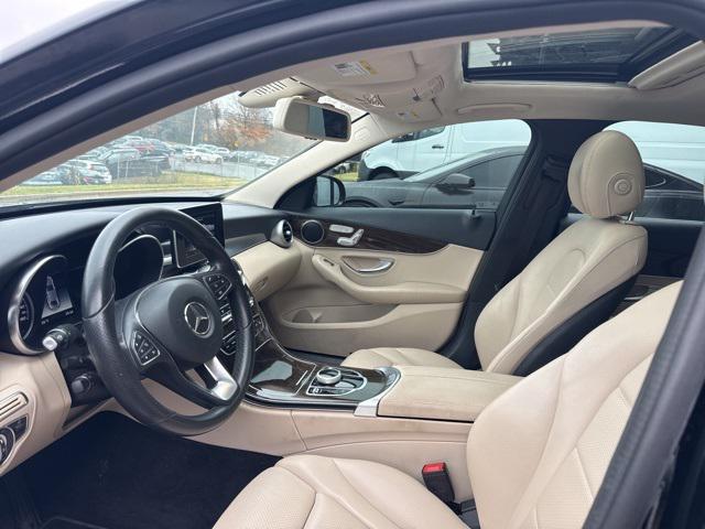 used 2018 Mercedes-Benz C-Class car, priced at $14,900