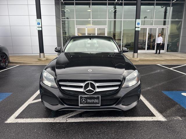 used 2018 Mercedes-Benz C-Class car, priced at $14,900