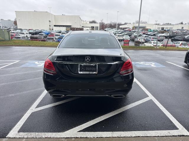 used 2018 Mercedes-Benz C-Class car, priced at $14,900