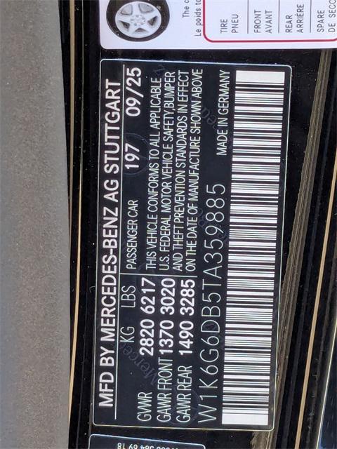 new 2026 Mercedes-Benz S-Class car, priced at $134,315