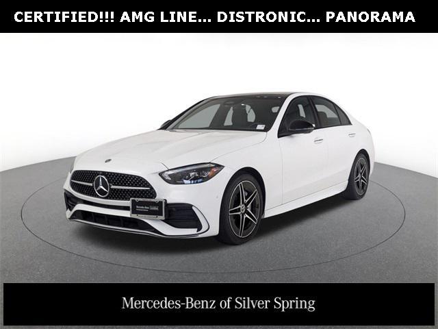 used 2023 Mercedes-Benz C-Class car, priced at $40,900