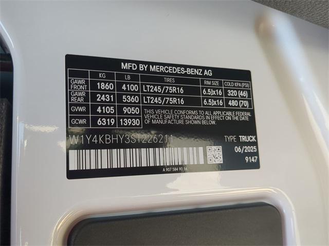 new 2025 Mercedes-Benz Sprinter 2500 car, priced at $56,494