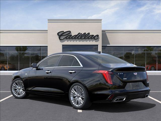 new 2025 Cadillac CT4 car, priced at $46,335