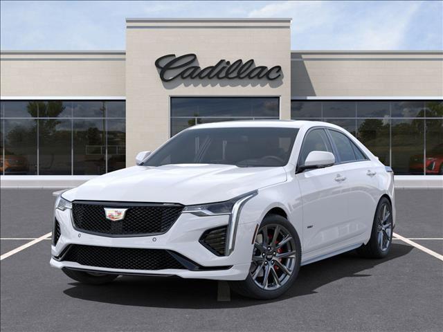 new 2025 Cadillac CT4-V car, priced at $56,530