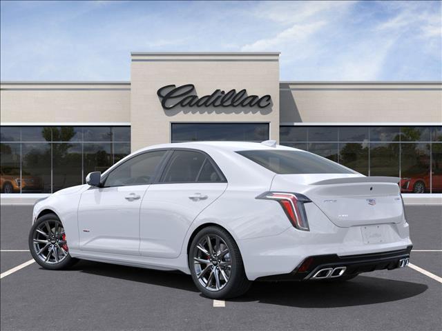 new 2025 Cadillac CT4-V car, priced at $56,530