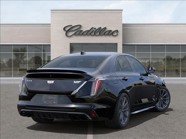 new 2025 Cadillac CT4 car, priced at $74,200