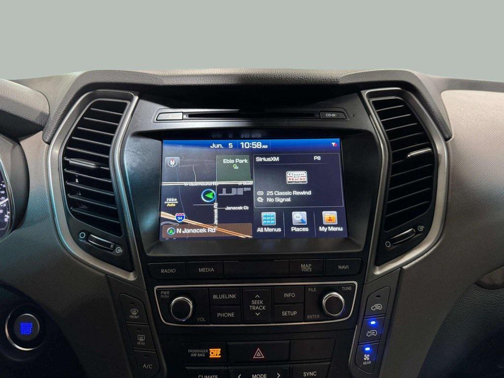 used 2018 Hyundai Santa Fe car, priced at $16,995
