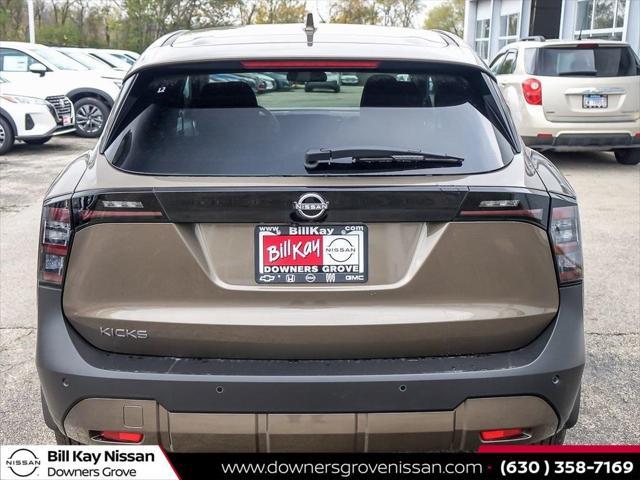 new 2025 Nissan Kicks car, priced at $26,685