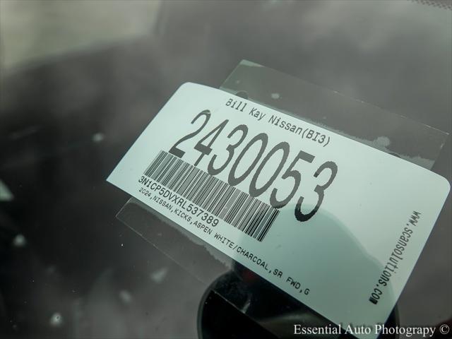 new 2024 Nissan Kicks car, priced at $24,661