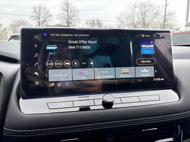 new 2025 Nissan Rogue car, priced at $43,750