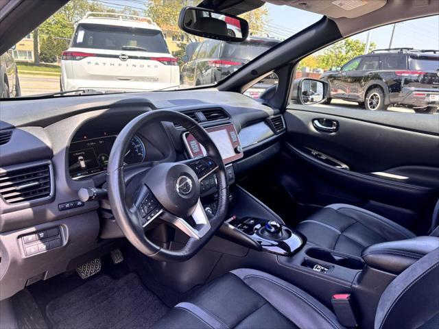 used 2021 Nissan Leaf car, priced at $17,500