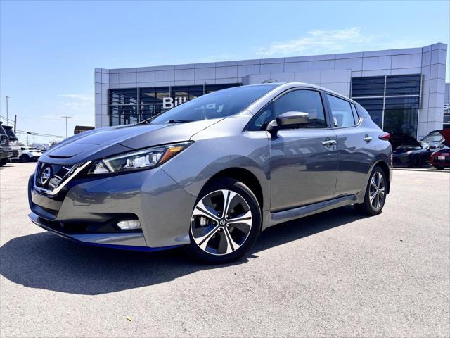 used 2021 Nissan Leaf car, priced at $17,500
