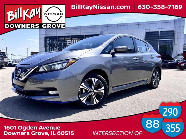 used 2021 Nissan Leaf car, priced at $17,150