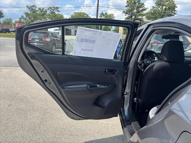 new 2025 Nissan Versa car, priced at $19,214