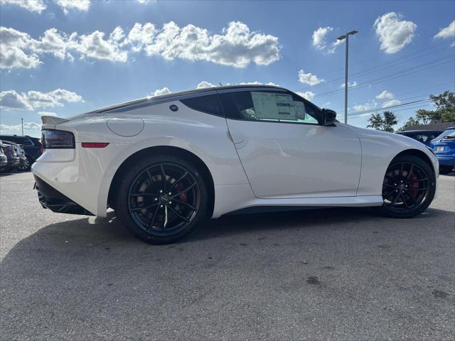 new 2025 Nissan Z car, priced at $50,795