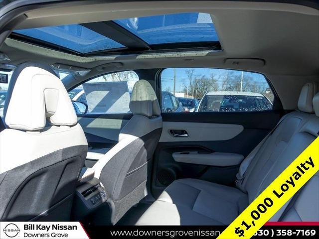 new 2025 Nissan ARIYA car, priced at $51,415