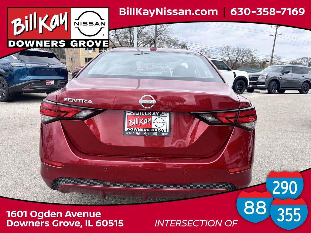 new 2025 Nissan Sentra car, priced at $24,550