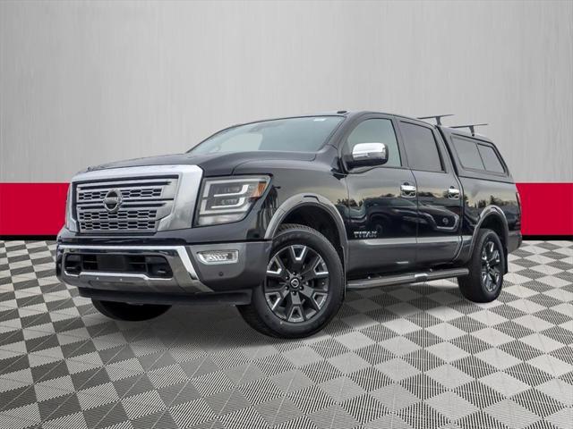 used 2021 Nissan Titan car, priced at $28,697