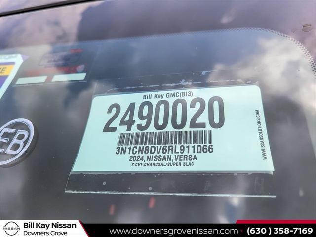 new 2024 Nissan Versa car, priced at $20,946