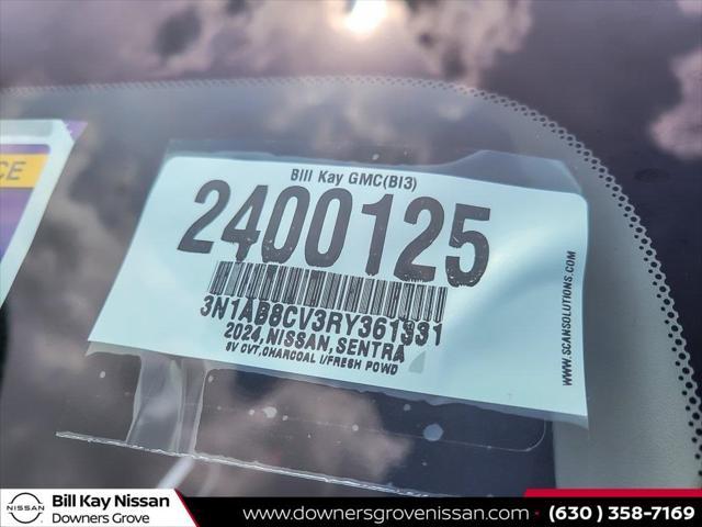 new 2024 Nissan Sentra car, priced at $22,704