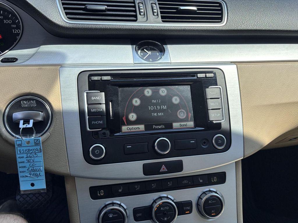 used 2013 Volkswagen CC car, priced at $8,799