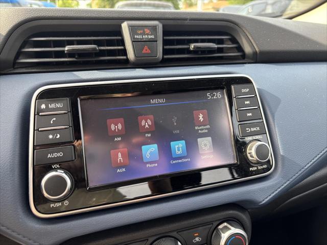 used 2025 Nissan Versa car, priced at $19,400