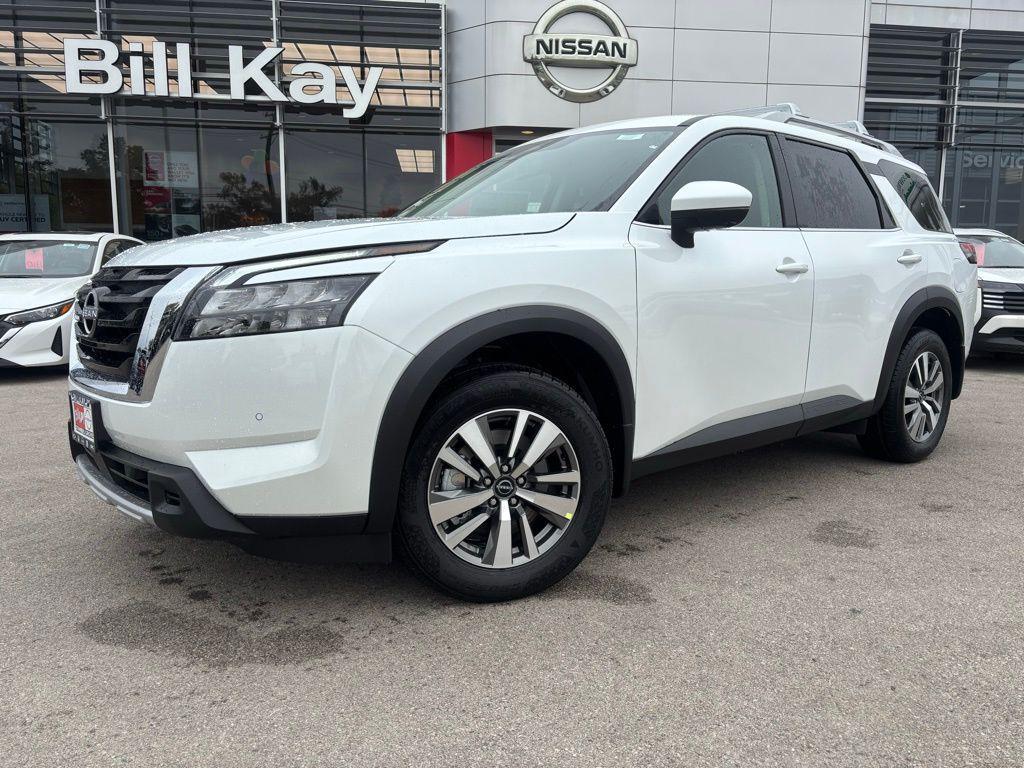 new 2025 Nissan Pathfinder car, priced at $38,336