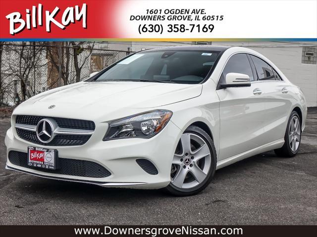 used 2018 Mercedes-Benz CLA 250 car, priced at $23,210