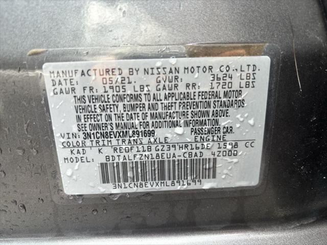 used 2021 Nissan Versa car, priced at $15,197